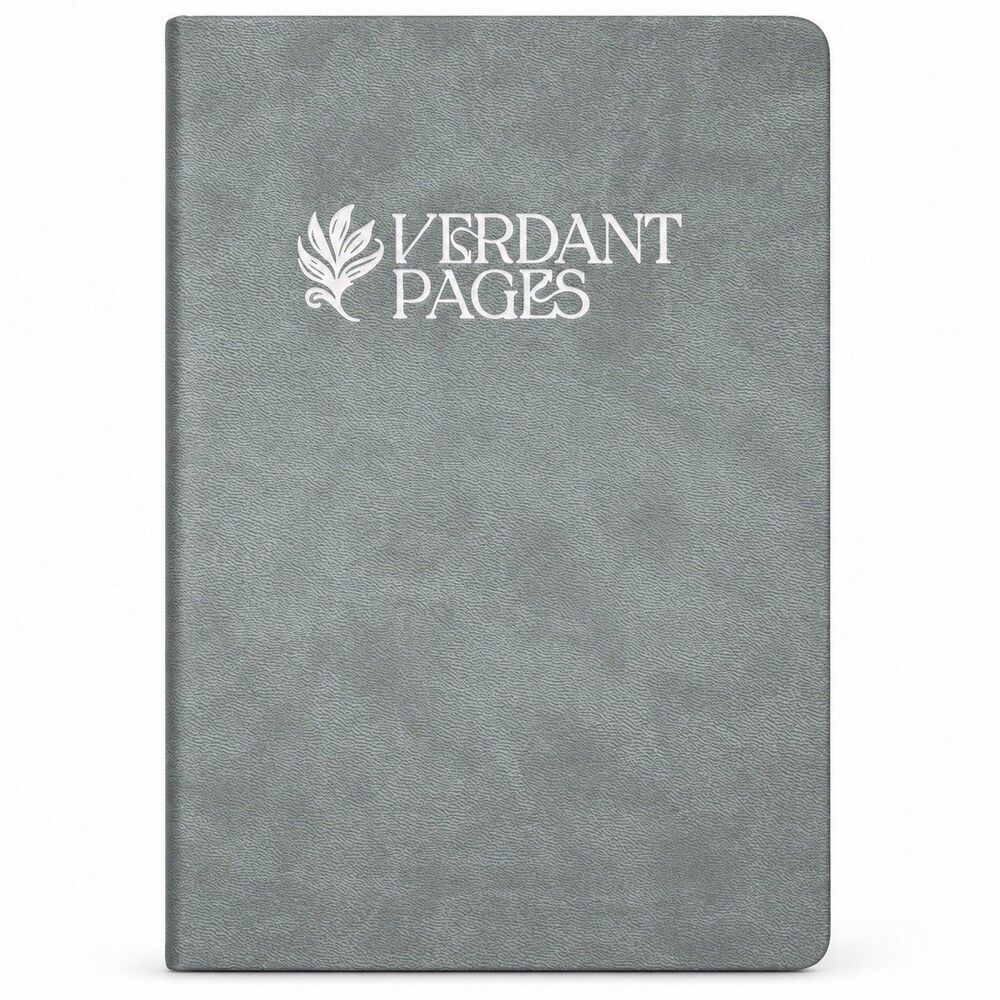 Verdant Pages Plantable Seed Paper Journal Green Lined Notebook 174 Pages